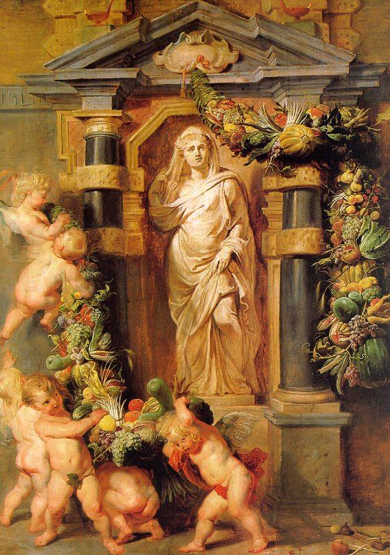 Peter Paul Rubens Statue of Ceres oil painting image